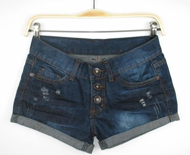 2012 hole loose plus size denim shorts boots pants 6502