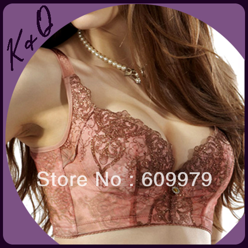 2012 Hot Sale Embroidery A, B, C Cup Lady's Bra Sets Yellow Beautiful Design BC1022