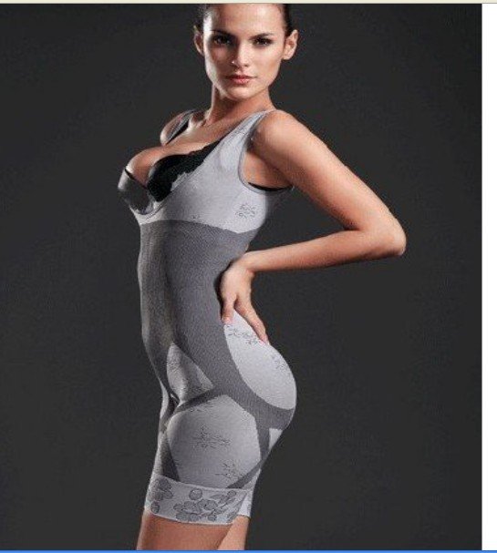 2012 hot sell Ladie's Body Lift Shaper Set,Gen Bamboo Charcoal Bodysuit Slimming Without Box 5pcs