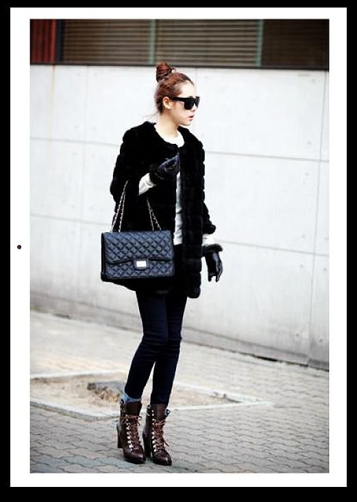 2012 korea fashion zar@ faux fur long coat, women's winter warm long fur coat black