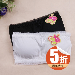 2012 lace decoration tube top tube top bra belt pad all-match basic comfortable fresh nmx-0006