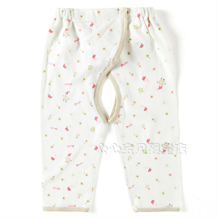 2012 leather spring baby underwear panties ba990-106m 100% cotton male open-crotch trousers