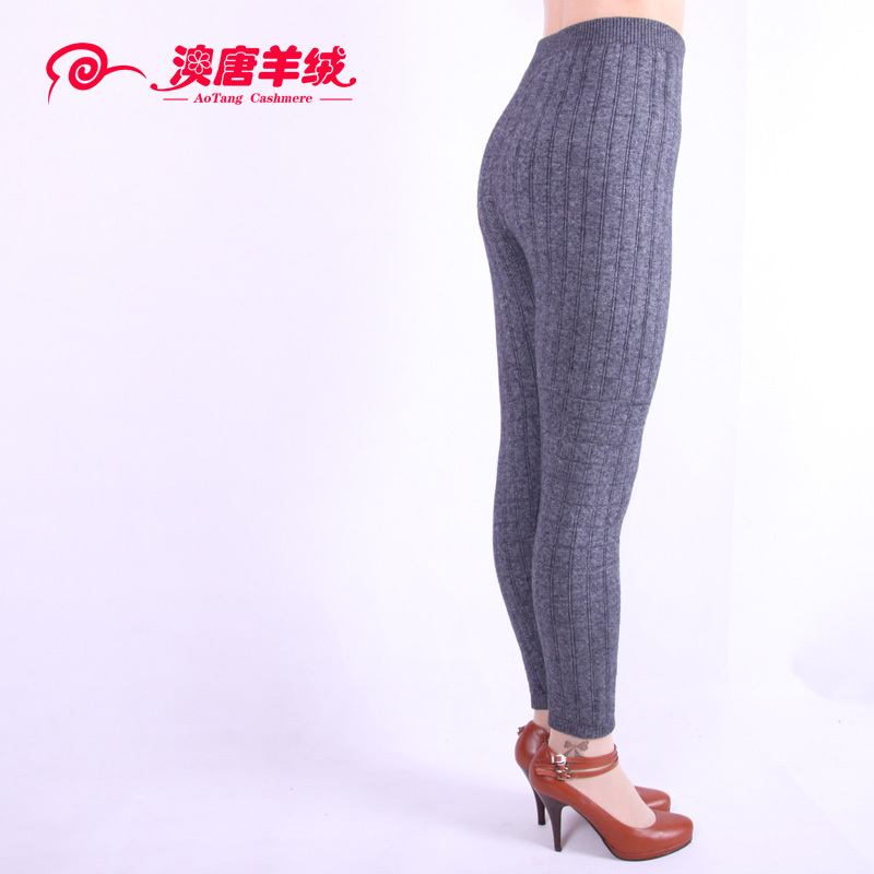 2012 legging warm pants wool pants double layer thickening abdomen drawing butt-lifting kneepad thermal