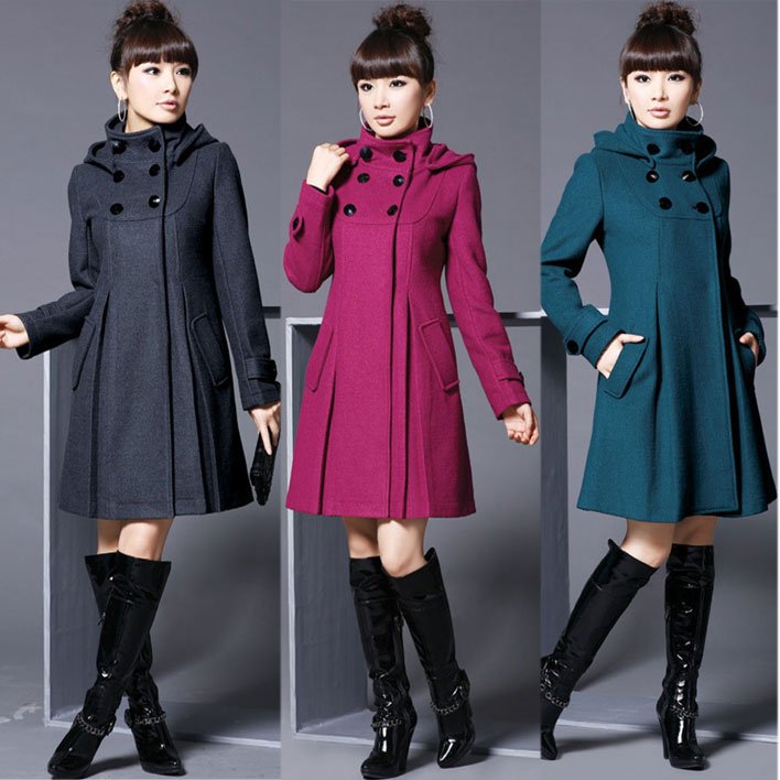 2012 Makeup Winter Women Coat/Down Coat/Jacket Dress/Coats Women/Jackets for Ladies/Clothes Women/Jackets Women/Trench Coat/Long