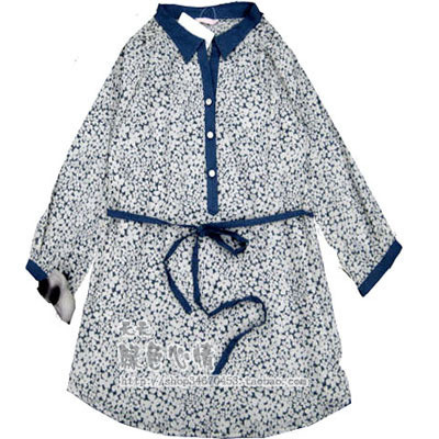 2012 maternity clothing 0208 spring and autumn cool flower half sleeve maternity shirt