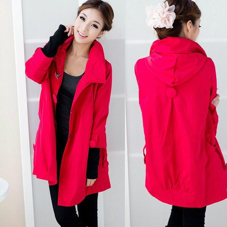 2012 maternity clothing autumn and winter maternity trench maternity overcoat popular maternity women's outerwear