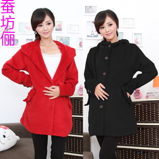 2012 maternity clothing large lapel trench maternity overcoat maternity outerwear 240