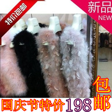 2012 medium-long ostrich wool sweater vest ostrich wool petal vest fur coat