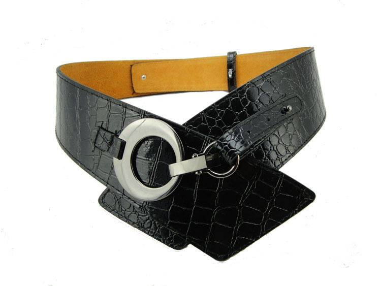 2012 new arrival all-match wide belt genuine leather women's strap ultra wide cummerbund candy color fashion