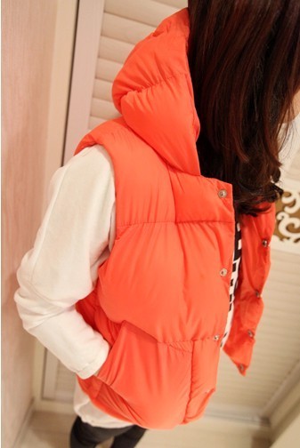 2012 new arrival autumn and winter super cotton candy cotton vest 4