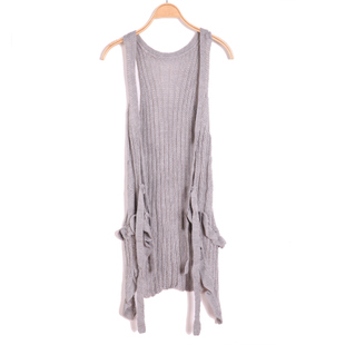 2012 new arrival autumn vest female cardigan sweater vest female woven vest b328a