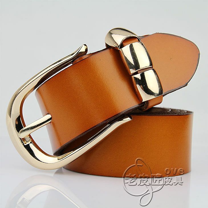 2012 new arrival fashion women's strap female genuine leather cowhide pin buckle all-match casual belt female