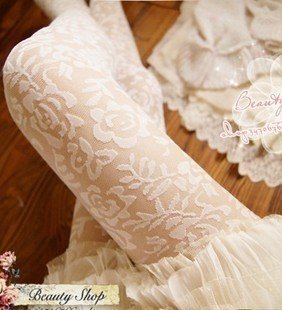 2012 New arrival! Japan and Korea Fashion  Retro All Lace  Stocking Ultrathin  tights ,sweet Lace Hose for women Tights