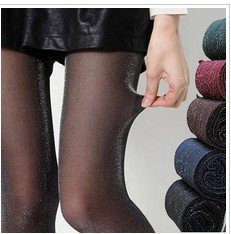 2012 New Arrival Nice Sexy Silvery Shiny Shapewear Tights Pantys Wholesale And Retail Women's pantyhose YG0102