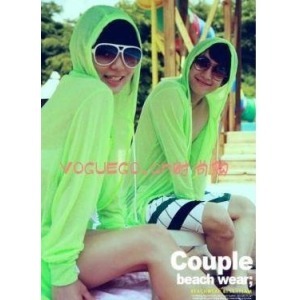 2012 new arrival summer women's loose plus size long-sleeve lovers thin outerwear beach clothes sun protection clothing