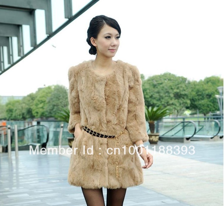 2012 New Autumn new women's fall and winter clothes mink fur jacket