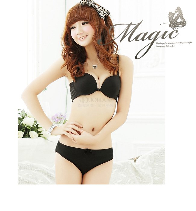 2012 new beautiful princess anterior cingulate beauty back sexy enchanting underwear bra suit black