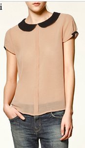 2012 new  chiffon blouse blouse   ladies' blouse