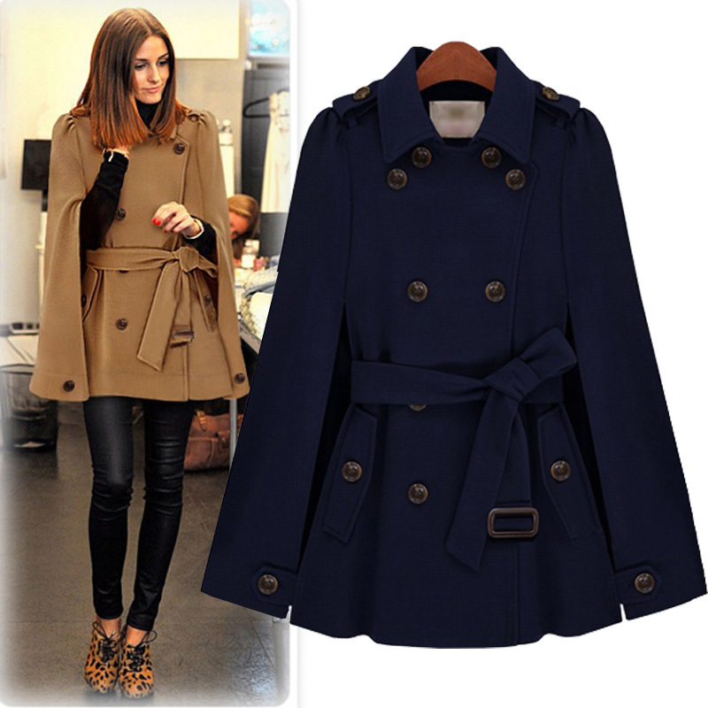 2012 new collection! [ZY003] ladies' UK style woolen outerwear/coats women's thinck winter suits/trench  free shipping