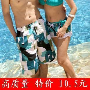 2012 NEW Cotton big lovers beach pants flower beach pants shorts