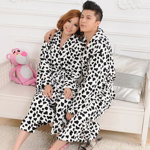 2012 new fashion leopard grain pajamas   sexy and enchanting  Leisure long john for lover  Free shipping