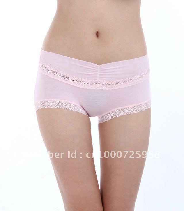 2012 new Fashion Metal feeling hem underwear women briefs wholesale medium waist panties new sexy  #42004