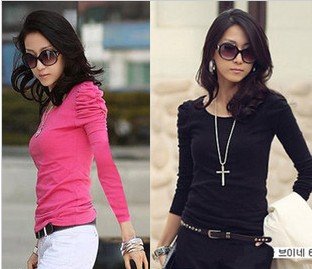 2012 New Fashion style Free shipping all-match women blouse,shirts for spring,autumn and winter