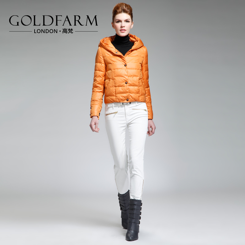 2012 new fashion winter female white duck  short design down coat jacket free shipping