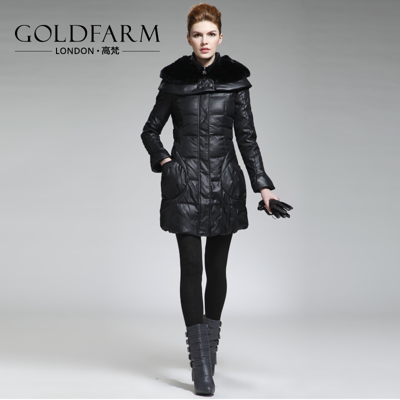 2012 new Fashion winter Thickening women's warm long down  jacket  slim lady down coat free shoping