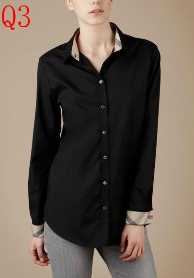 2012 new Fashion Women Shirts Blouse Tops for Office Ladies Woman Long Sleeve Silk Casual Free Shipping