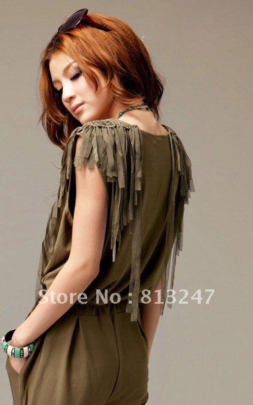 2012 new hot summer Fashion Cozy women clothes Piece shorts Lotus leaf corners ichthyosis cake jumpsuit Rompers Pants T-shirt