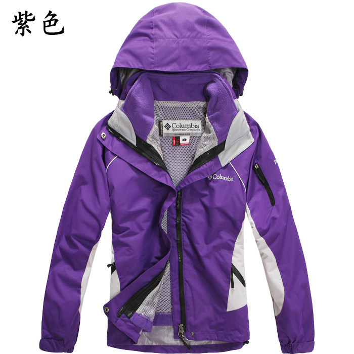 2012 new Lady's wind waterproof thermal twinset outdoor clothing size S-XXL hot selling