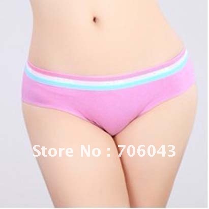 2012 new products wholesale and retail moisture absorption perspiration lady triangular pants 96 G pink