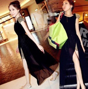 2012 new style Free Shipping ladies fashion summer long dress