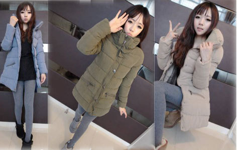 2012 New Winter Women Jacket Coat,Women Warm Big Thicken Cotton Outerwear,Casual Long Style Down Parkas