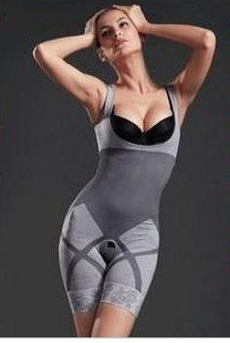 2012 NEW WOMEN'S BAMBOO CHARCOAL FULL BODYSUIT SLIMMING SHAPER BUTT LIFTER/FREE SHIPPING