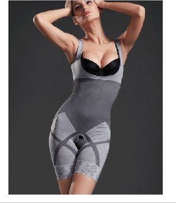 2012 new women's bamboo charcoal full bodysuits slimming shaper butt lifter