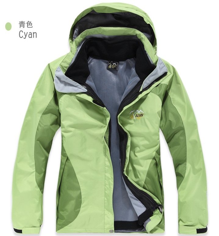 2012 new women warm ski suits ladies' jacket  Caulking windproof clothes  in two-piece warm Jackets  free shipping