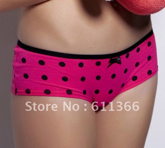 2012 Newest Arrived Free shipping 100% Cotton,Ms. low-waist briefs Sexy underwear,Ms underwear, T word underpants