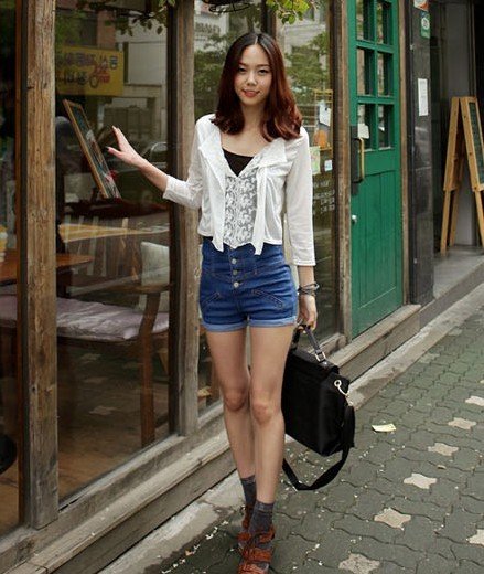 2012 Newest women's jeans pants,free shipping, women high waist denim shorts , jeans pants  S M L accept drop-shipping F3254