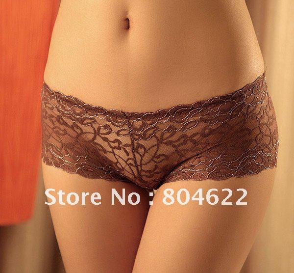 2012 Newest women's sexy lace underwear,  ladies Lace panties, Good quality transparent sexy underwear,  Free shipping A-30