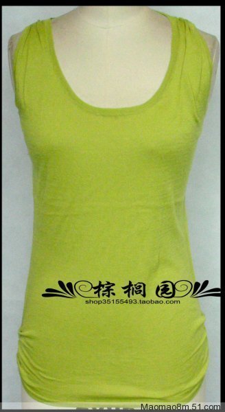 2012 ! o-neck sleeveless woven vest sweater