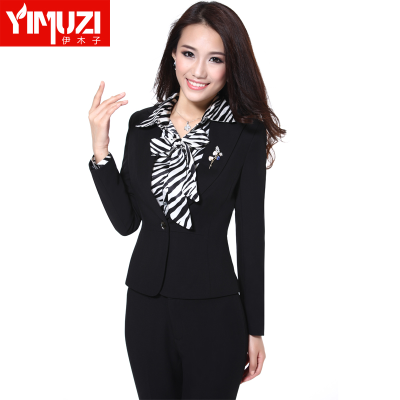 2012 OL outfit professional women's slim taoku one button work wear female j320