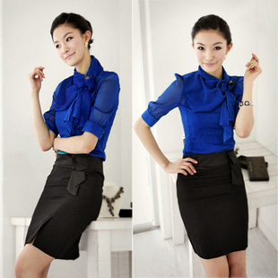 2012 ol work wear women's set fashion clothes female work wear professional skirt