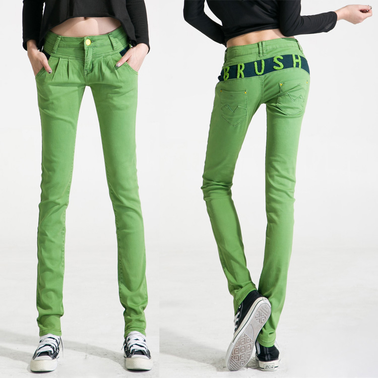 2012 pants mid waist harem pants casual trousers super slim bloomers female cow pants