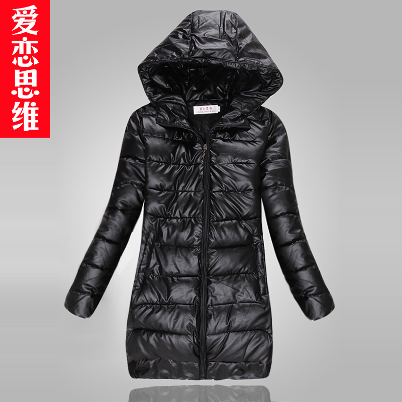 2012 PU thickening down cotton cotton-padded jacket female fashion wadded jacket m7016