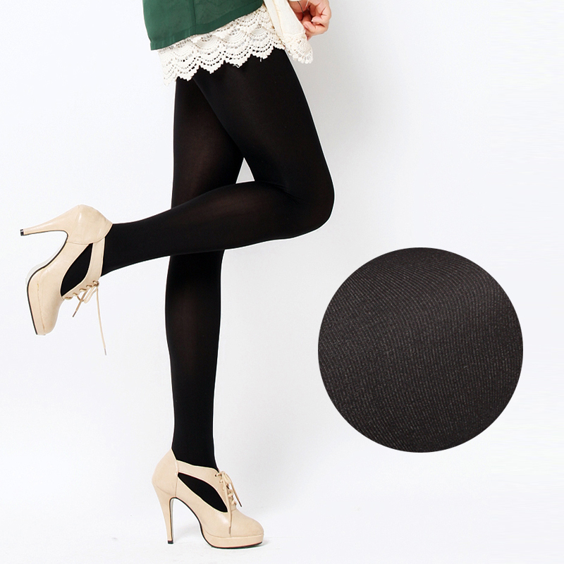 2012 season long design 80d velvet pantyhose black women's pantyhose legging black