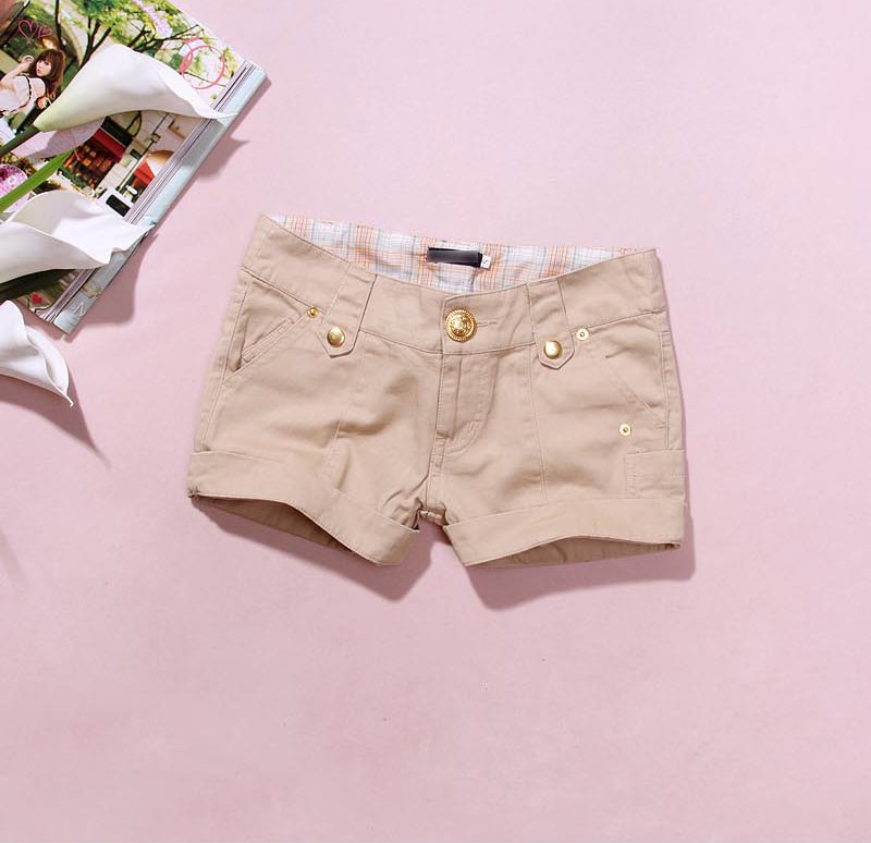 2012 shorts female cotton casual all-match new arrival short design shorts female f611a