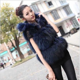 2012 slim high quality raccoon design short sheepskin fur coat