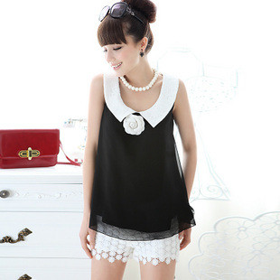 2012 spring all-match white embroidered hook needle low-waist women's shorts